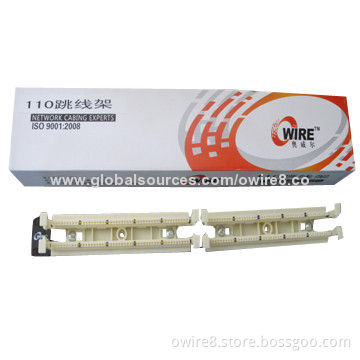 UTP RJ45 CAT5E 2U Dual IDC Patch Panel, OEM, ODM Orders WelcomedNew